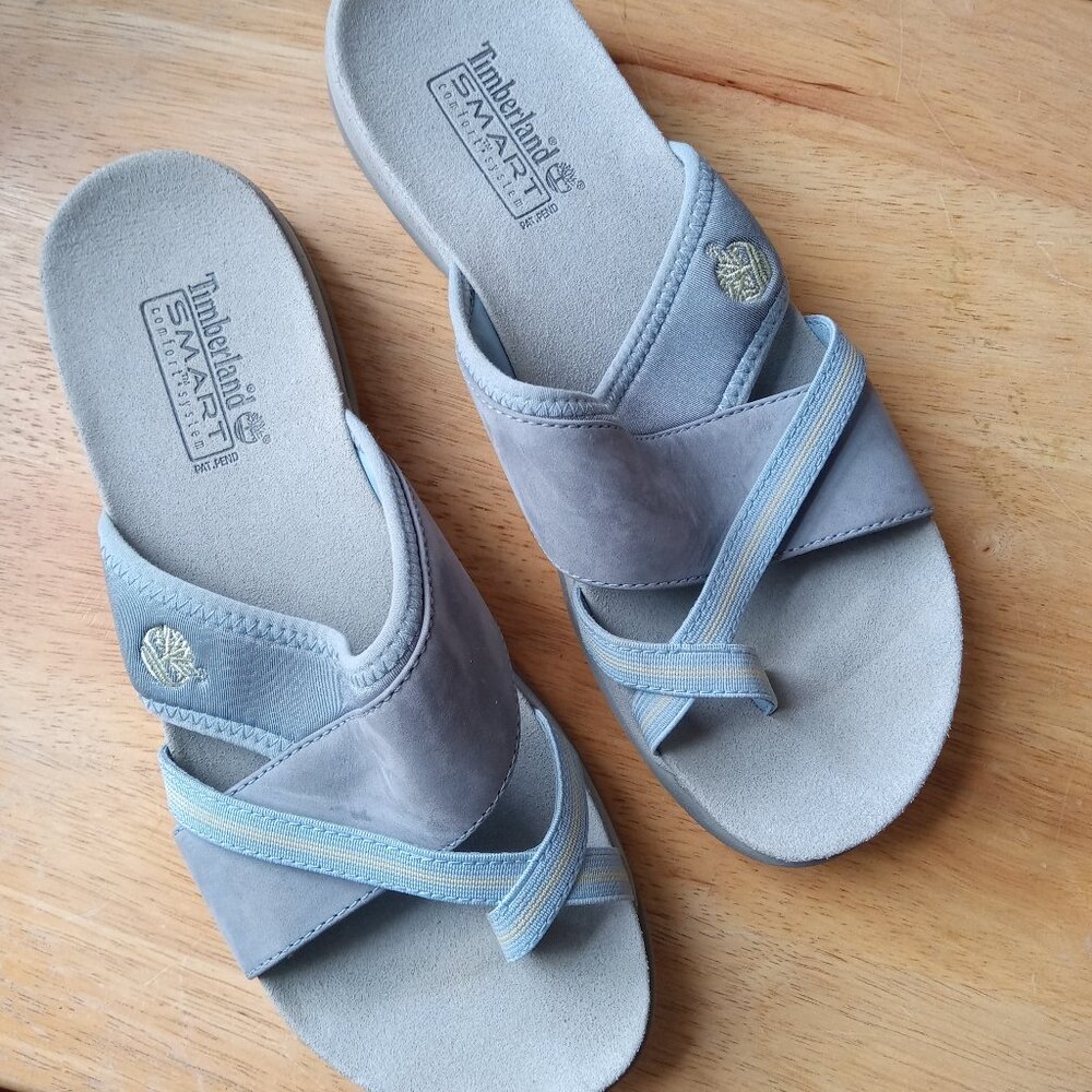 Timberland Smart Comfort System Blue Sandals 7.5